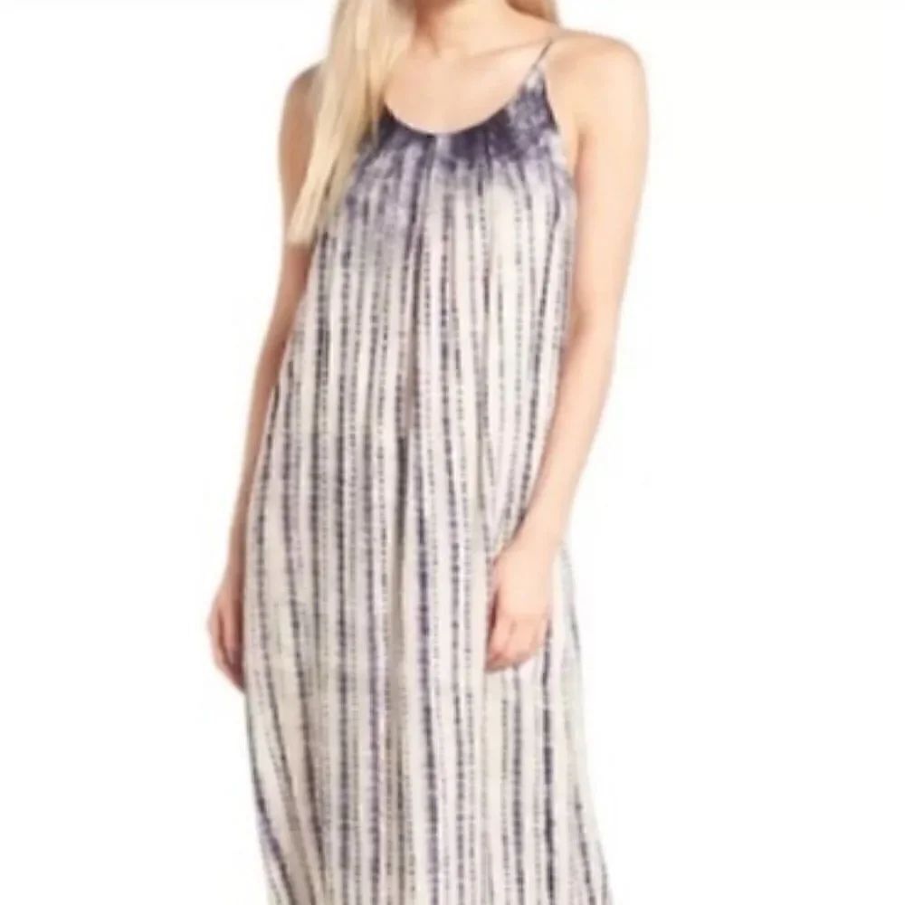 One Clothing Tie Dye Sleeveless Maxi Dress